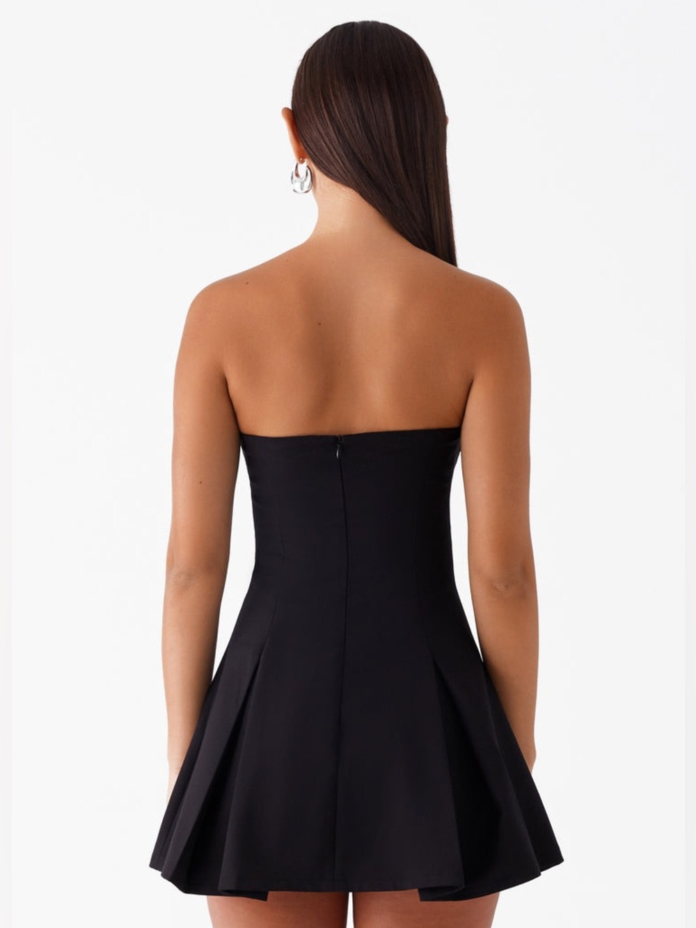 Peppermayo Victoria Strapless Mini Dress in Black - Size 4 - Picture 5 of 14